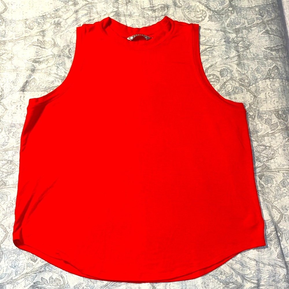 Athleta high neck tank, size xl.